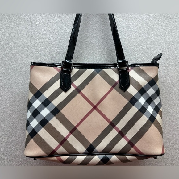 Authentic Burberry Supernova Coated Canvas - Picture 12 of 16